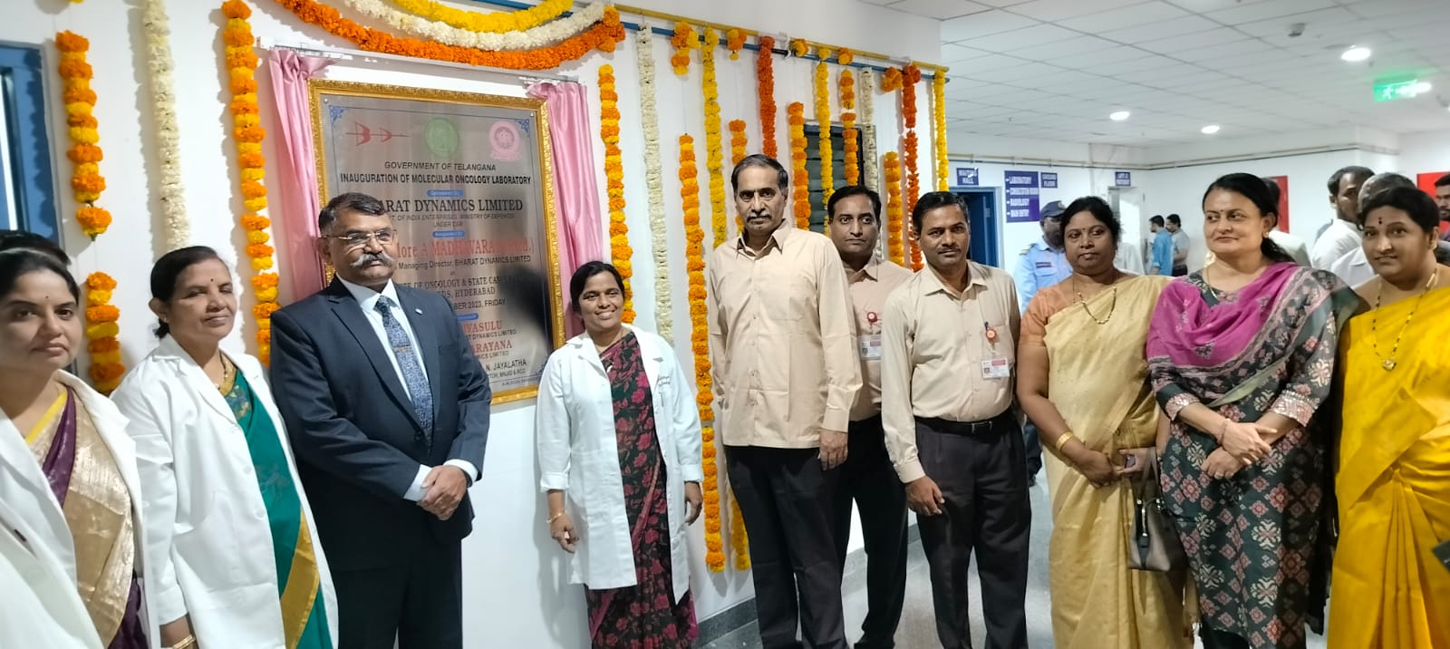 एमएनजे इंस्टीट्यूट ऑफ ऑन्कोलॉजी एंड रीजनल कैंसर सेंटर में आणविक ऑन्कोलॉजी प्रयोगशाला का उद्घाटन किया गया